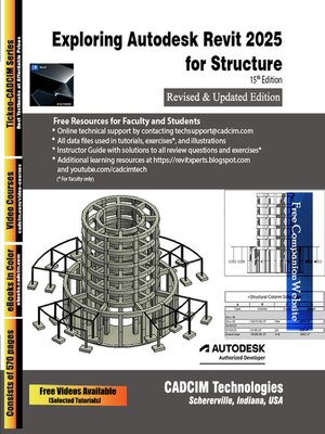 cover image of Exploring Autodesk Revit 2025 for Structure, 1